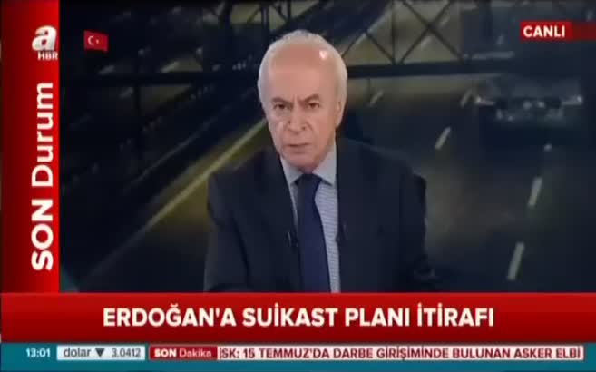 Cumhurbaşkanı Erdoğan'a suikast planı itirafı!