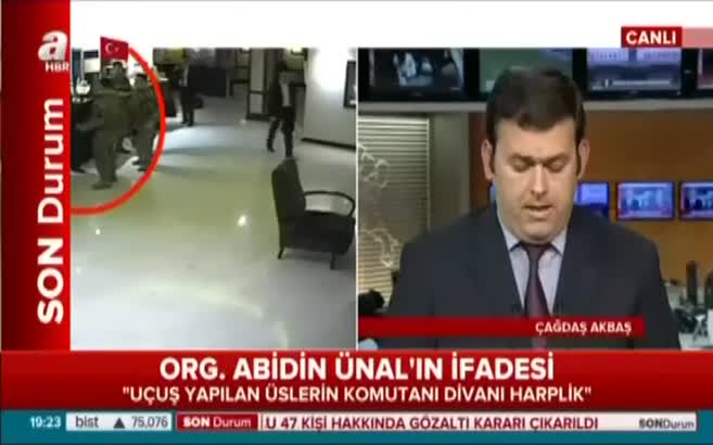 Org. Abidin Ünal'ın ifadesi