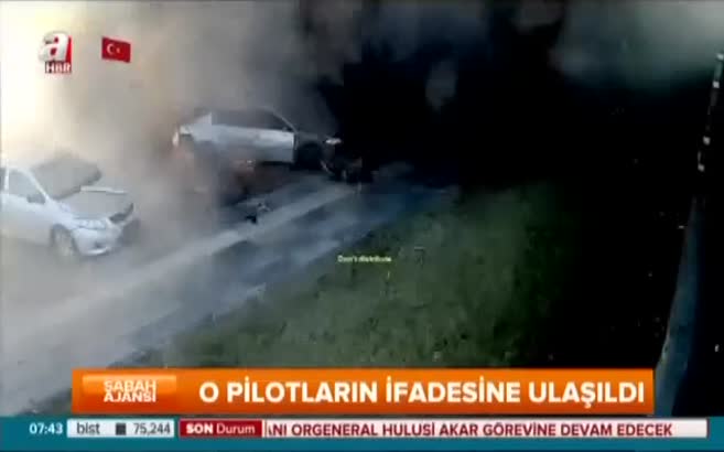 O pilotların ifadesine ulaşıldı