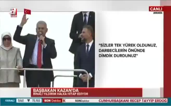Başbakan: Akıncı Üssü kapatılacak, FETÖ getirilecektir!