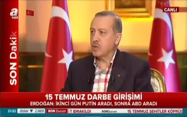 Erdoğan'dan ABD'ye: Dürüst olun!
