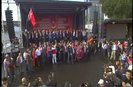 Köln’deki mitingde Cumhurbaşkanı Erdoğan’ın mesajı yazılı olarak okundu