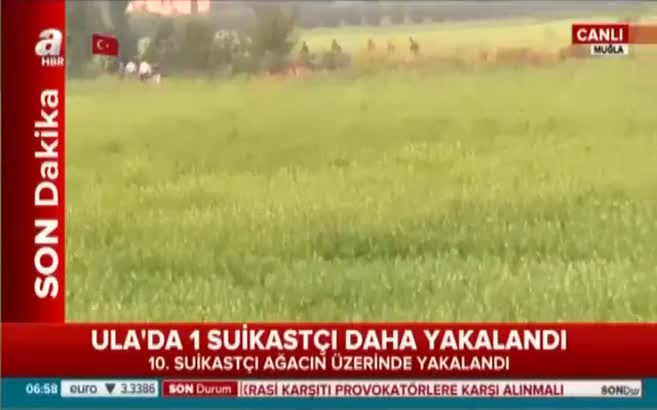 Suikastçılar canlı yayında işte böyle yakalandı