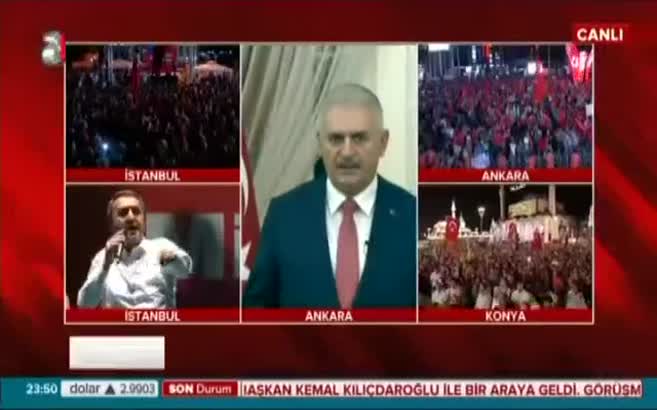 Başbakan meydanlara seslendi!