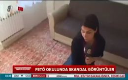 FETÖ okulunda skandal görüntüler