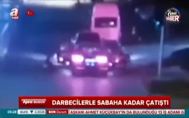 Darbecilerle sabaha kadar çatıştı