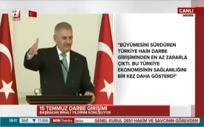 Binali Yıldırım'dan "Maliye" fıkrası