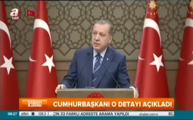 Erdoğan: Adil Öksüz'ü komşum kaçırdı