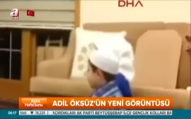 Adil Öksüz'ün yeni görüntüsü