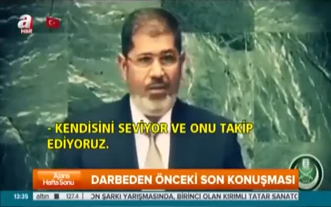 Mursi'nin darbeden önceki son konuşması