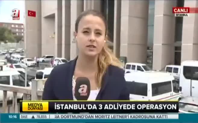 Adliye personeline operasyon!
