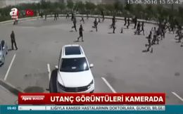 Beşiktaş - Galatasaray taraftarlarının utanç görüntüleri