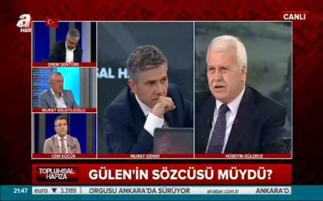 Hüseyin Gülerce: Fetullah Gülen'i onu tekme tokat döverken gördüm