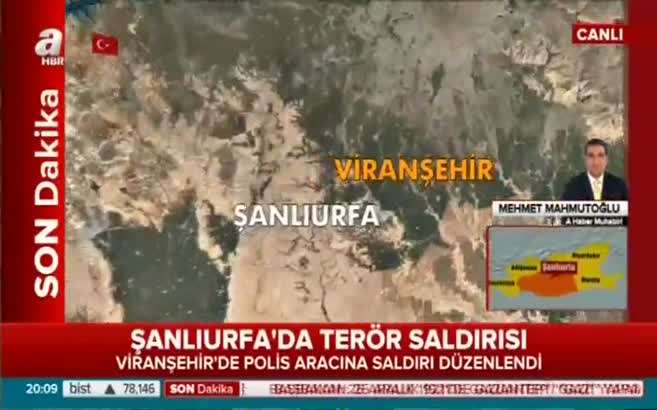 Şanlıurfa'da terör saldırısı