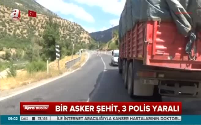Tunceli’de hain saldırı: 1 şehit