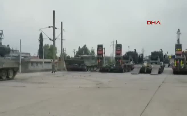 Kocaeli'de tank hareketliliği