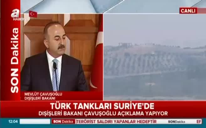 Mevlüt Çavuşoğlu'dan "Fırat Kalkanı" operasyonu hakkında açıklama...