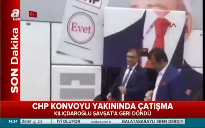 Kemal Kılıçdaroğlu'nun konvoyuna saldırı!