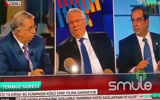 TRT Spor'da Aziz Yıldırım hakkında skandal sözler!