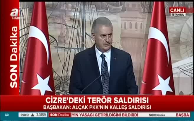 Başbakan Yıldırım: Ya istiklal ya ölüm!