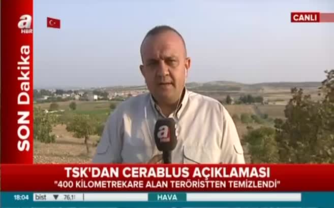 A Haber Suriye sınırında