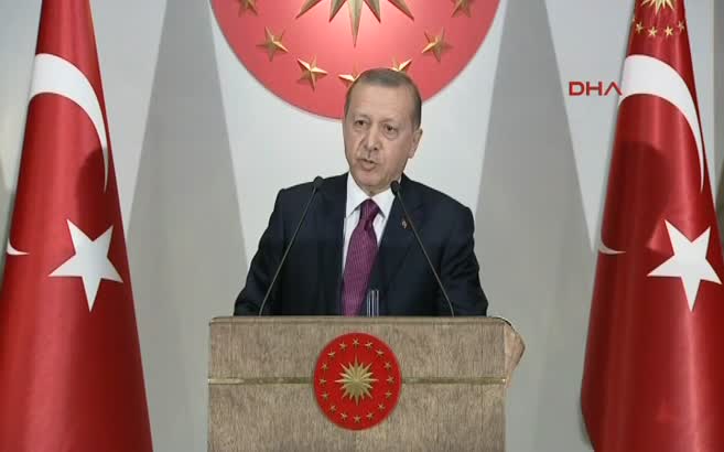Cumhurbaşkanı Erdoğan Cerablus'a bağlandı