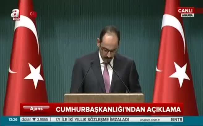 İbrahim Kalın: PYD ile anlaşma söz konusu değil