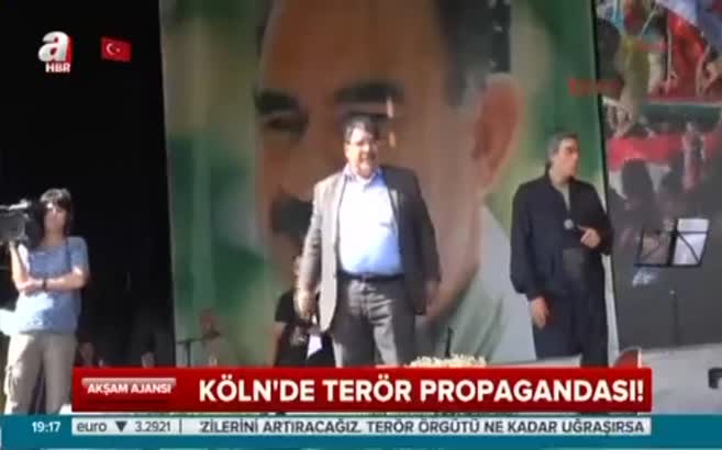 PKK destekçisi Almanya'da terör propagandası