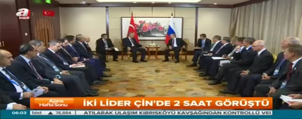 Erdoğan-Putin görüşmesinde güldüren espri