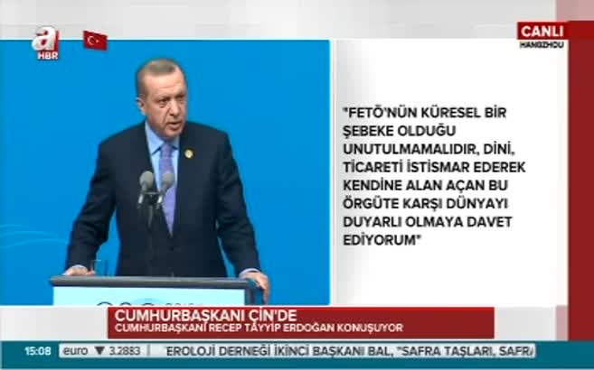 Erdoğan: Bumerang gibi gelir sizi vurur!