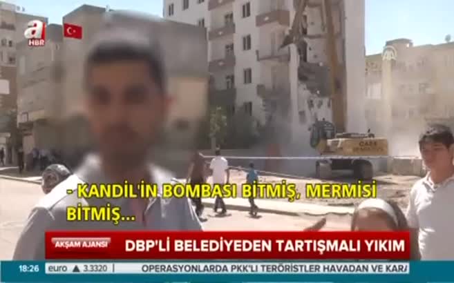 DBP'li belediye terör mağdurlarının evini yıktı