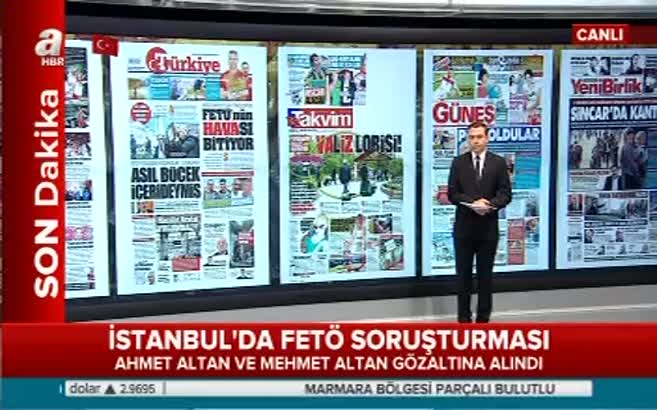 Mehmet ve Ahmet Altan kardeşler gözaltına alındı
