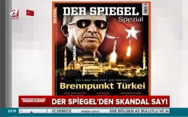 Alman dergisi Der Spiegel'den skandal başlık!
