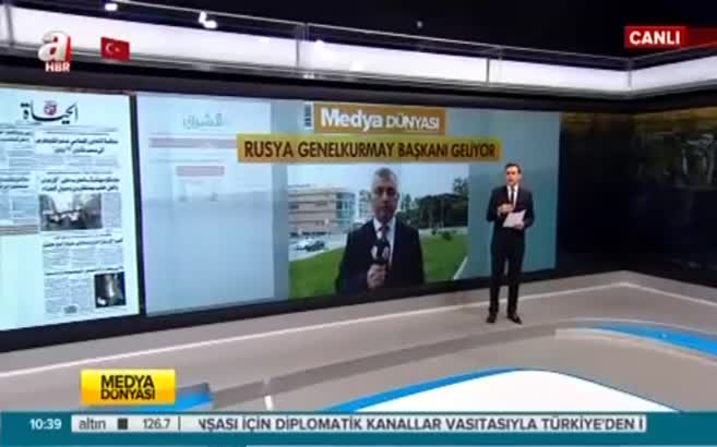Rusya Genelkurmay Başkanı Türkiye'ye geliyor