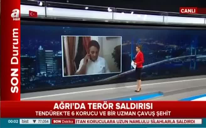 Tendürek Dağı'nda terör saldırısı: 8 şehit