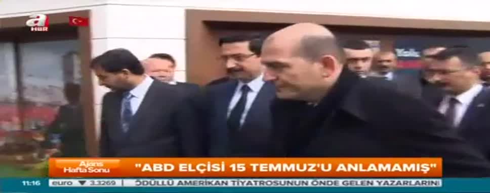 Süleyman Soylu: ABD elçisi 15 Temmuz'u anlamamış!