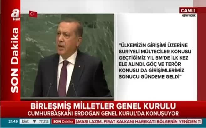 'Dünya 5 ülkenin iki dudağı arasına mahkum edilmiştir'