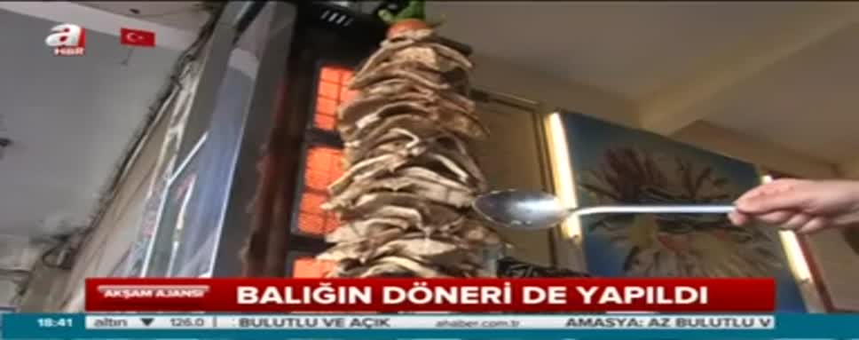 Balık Döner görenleri şaşkına çeviriyor