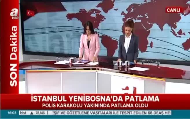Yenibosna'da patlama!