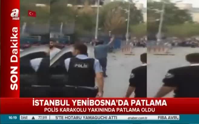 Yenibosna'daki patlama sonrası ilk görüntüler