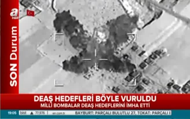 DEAŞ'a 'Milli Bomba' darbesi!
