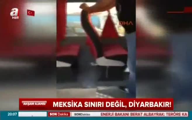 Meksika sınırı değil, Diyarbakır!