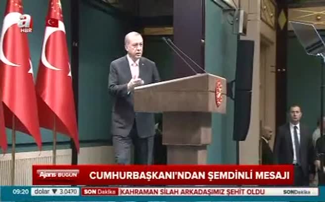 Cumhurbaşkanı’ndan teröre karşı sert mesaj!