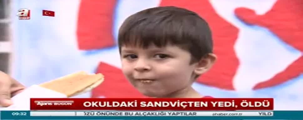 Okulda skandal: Sandviçten yedi, öldü!