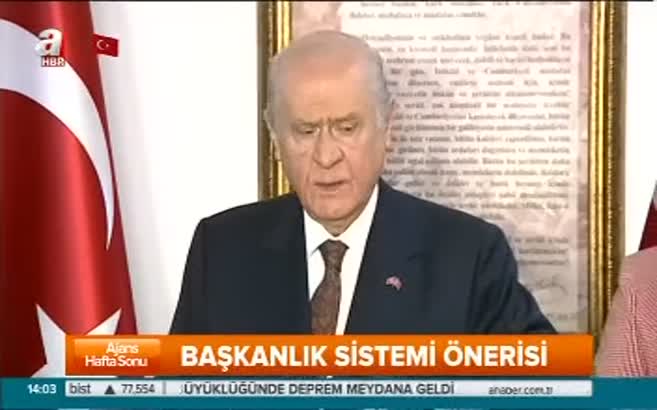 Bahçeli'den Başkanlık Sistemi açıklaması