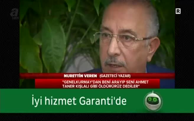 "Genelkurmay'dan ölüm tehdidi aldım"