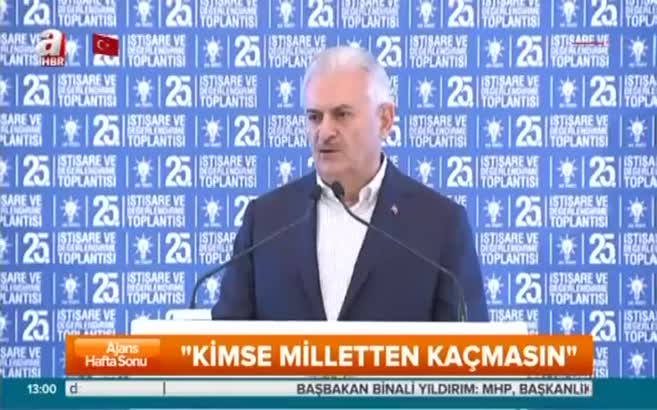 Başbakan Yıldırım AK Parti kampında konuştu