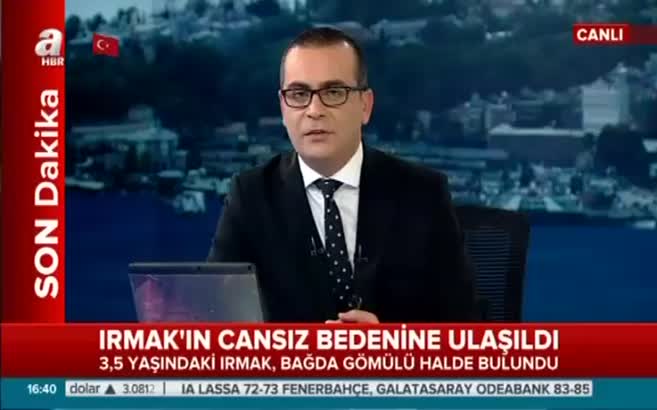 Minik Irmak'ın cansız bedenine ulaşıldı