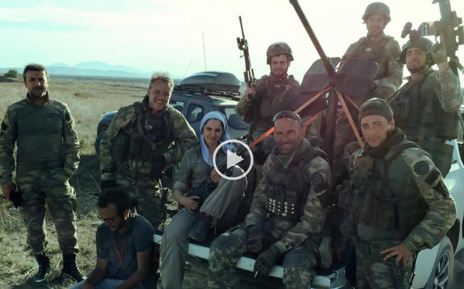 "Dağ 2" filmi için askeri eğitim aldılar