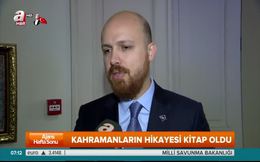 Bilal Erdoğan: Unutturursak kanımız kurusun